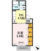 フロラシオン川内 Ⅰ棟の間取り画像