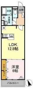 La gracieuse本山の間取り画像