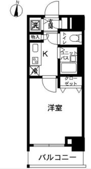 スカイコートヌーベル大森の間取り画像