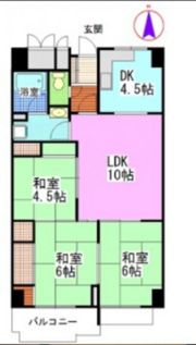 第二厚生町マンションの間取り画像