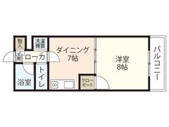 エスタシオン光町の間取り画像