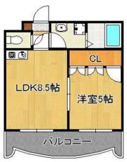 ロイヤルセンターBLD．の間取り画像