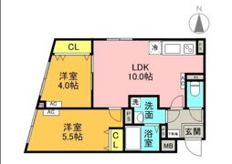 エルファーロ中野坂上Ⅱの間取り画像