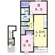 プリズム ウィンドの間取り画像