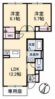 アムールN B棟の間取り画像