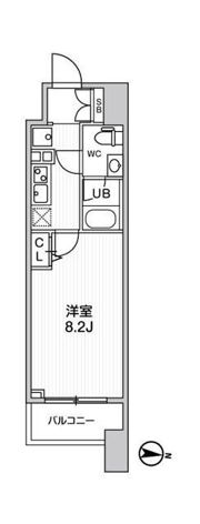 ALTERNA亀戸の間取り画像