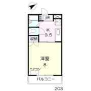 メゾン大福の間取り画像
