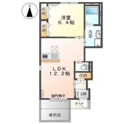 コンフォルトⅠの間取り画像