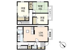サニースクエアA棟の間取り画像