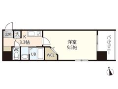 グラビスコート光町の間取り画像