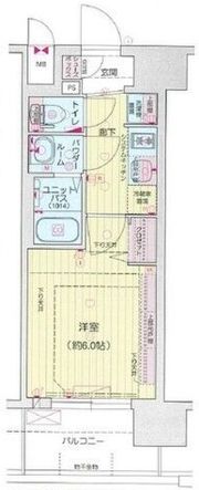 プレサンス西九条GATERISEの間取り画像