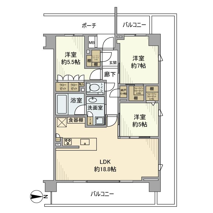 間取図
