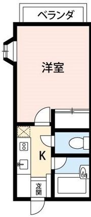 ESTATE紫苑№2の間取り画像
