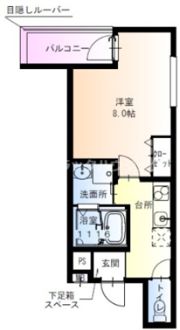 フジパレス城北公園通V番館の間取り画像