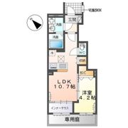 ジニアハイツ Aの間取り画像