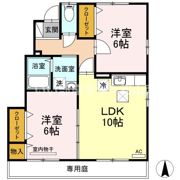 グランモア石井 B棟の間取り画像