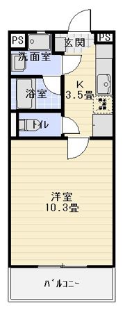 ウィステリアの間取り画像