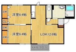 グランディール・86 A棟の間取り画像