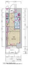プレリス北巽駅前ラバルスの間取り画像