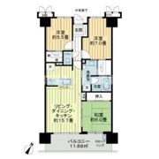 サーパス新川の間取り画像
