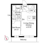 ラヴィエール千駄ヶ谷プレミアムレジデンスの間取り画像