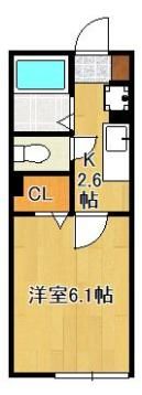 D-room百合野の間取り画像
