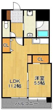 コンプレート富士見の間取り画像