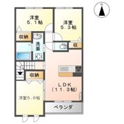 カーラ シエストの間取り画像