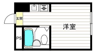 タクティ野田阪神の間取り画像