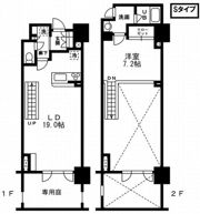 レジディア杉並方南町の間取り画像