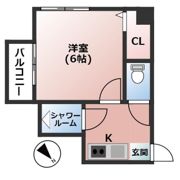 三田池袋コーポの間取り画像