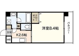ドミトリー庚午弐番館の間取り画像