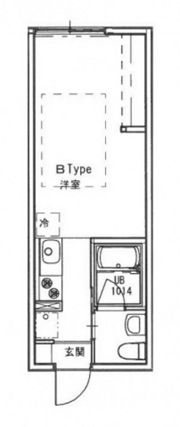 エストレビータ大芝の間取り画像