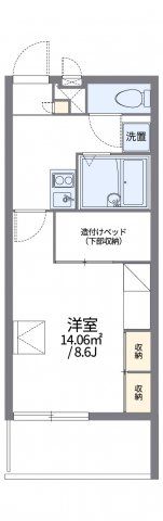 レオパレスアイリの間取り画像
