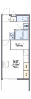 レオパレスアイリの間取り画像