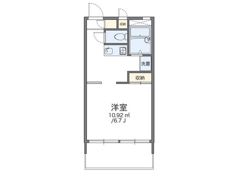 レオパレス田園の間取り画像
