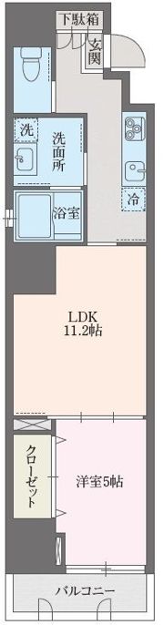 オーキッドレジデンス秋葉原の間取り画像