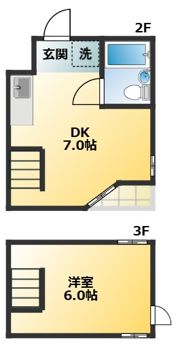 八雲ハウスの間取り画像
