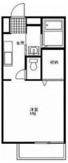 ハイツアルルAの間取り画像