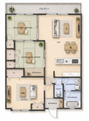 Renaichou Prendre（ルネシュ・プランドール）の間取り画像