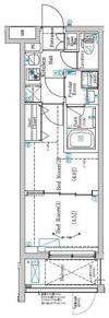 ラフィスタ方南町の間取り画像