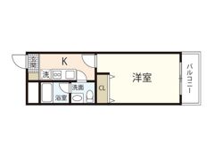 グレイス江波西の間取り画像