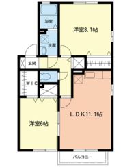 ハイランドヴィラの間取り画像