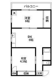 ヴィラ国分寺の間取り画像