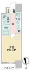 ファーストフィオーレ江坂レガリスの間取り画像