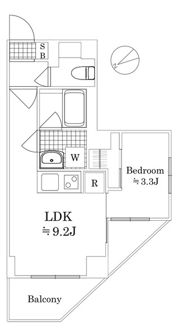サットンアリビオ八王子の間取り画像