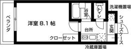 セルシオン池下の間取り画像