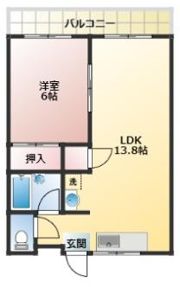 ラビットハウスきさくの間取り画像