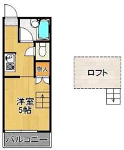 メゾンドミュッセA・Bの間取り画像