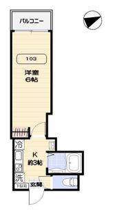 アルヴィータ北新宿の間取り画像
